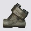 asme y type forged steel check valve